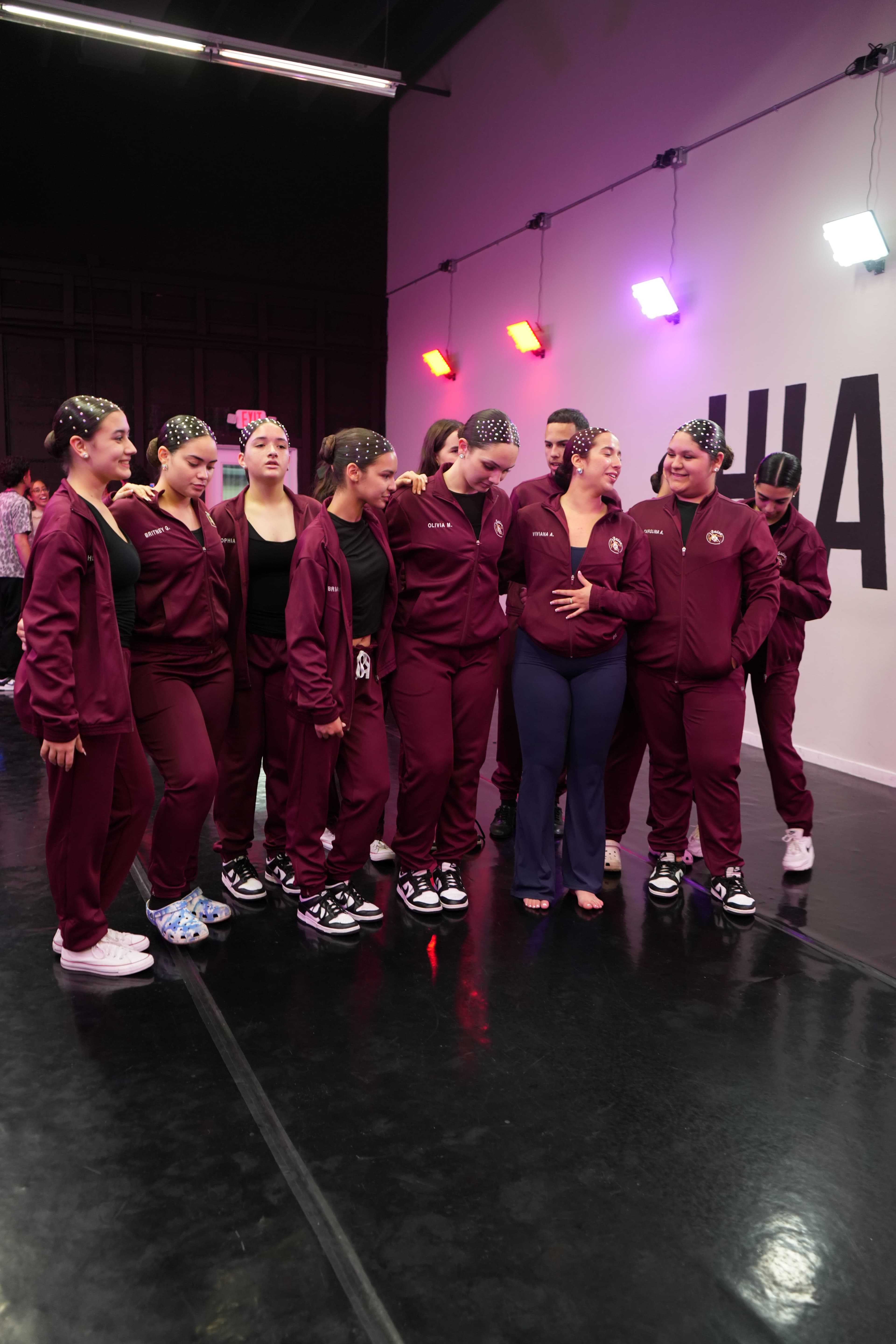 Hotspot dance students