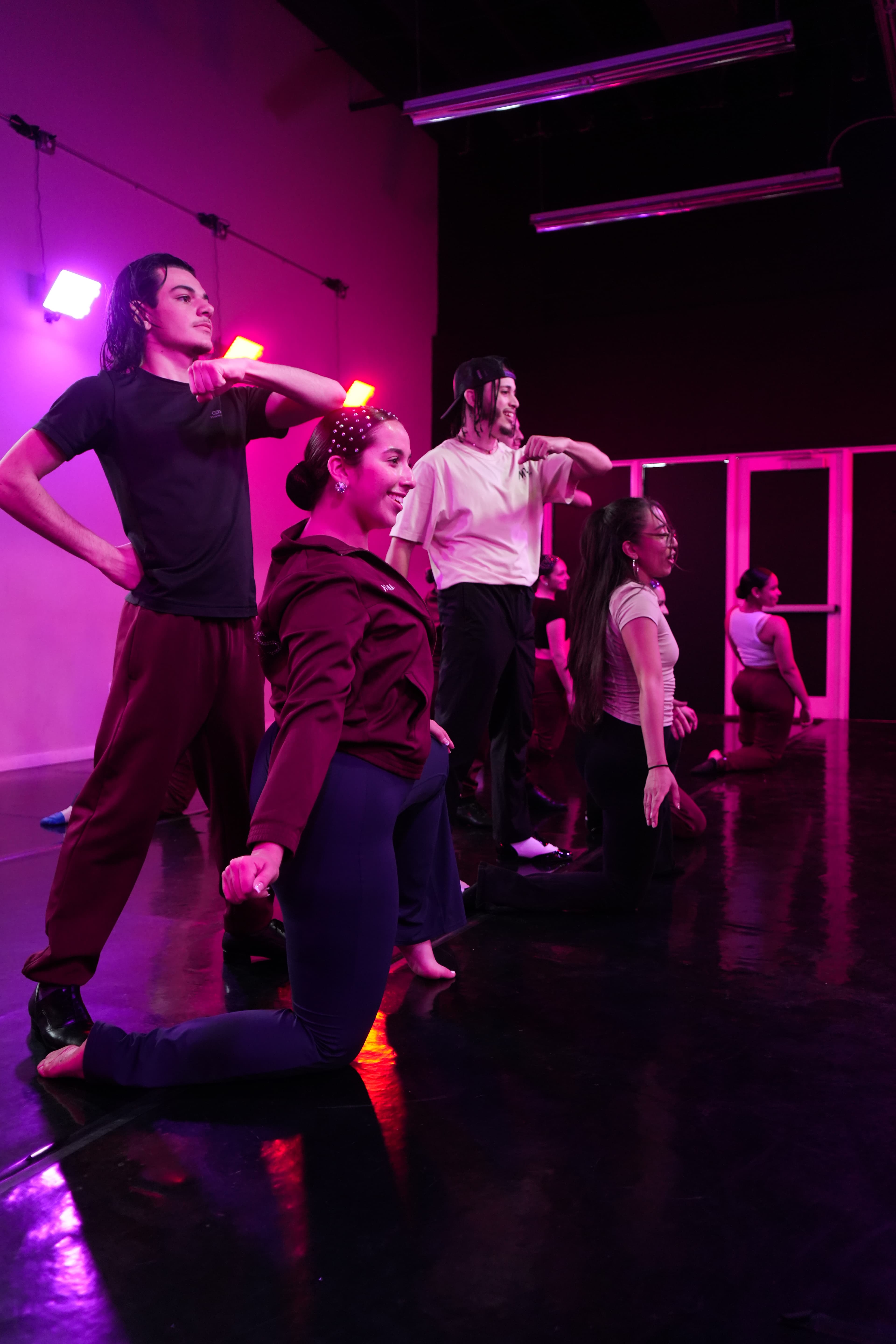 Hotspot studio rehearsal